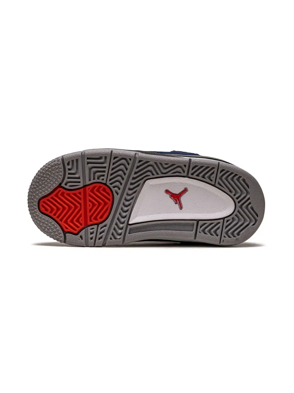 Кроссовки Air Jordan 4 Retro Nike Kids, синий — фото 4