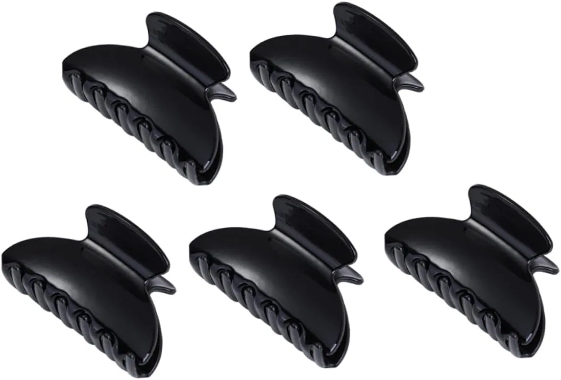 Аксессуар для волос Plafope 5 шт. резинка для пучка черный