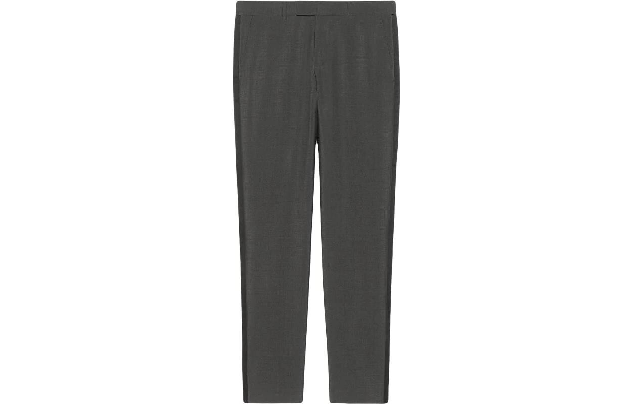 

Повседневные брюки мужские серые Gucci, серый