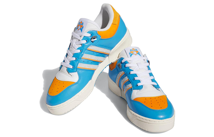Adidas Rivalry Low The Simpsons Itchy Adidas Originals, Синий Оранжевый — фото 3