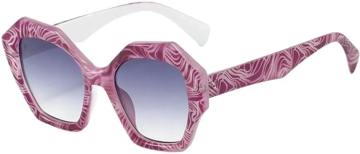 

Солнцезащитные очки с защитой от УФ-излучения UV400 | Легкая оправа | Для женщин и мужчин | Для занятий спортом на открытом воздухе и вождения DSVIGF, Purple