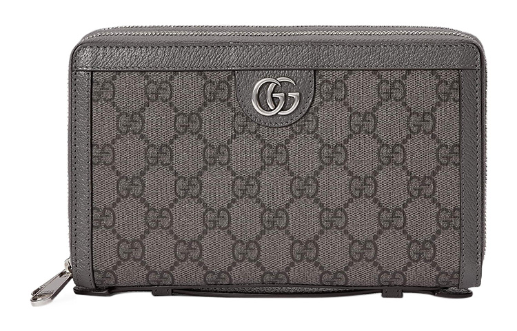 

Сумка Ophidia Canvas With Leather Canvas Bag Travel Bag Women's Gray GUCCI