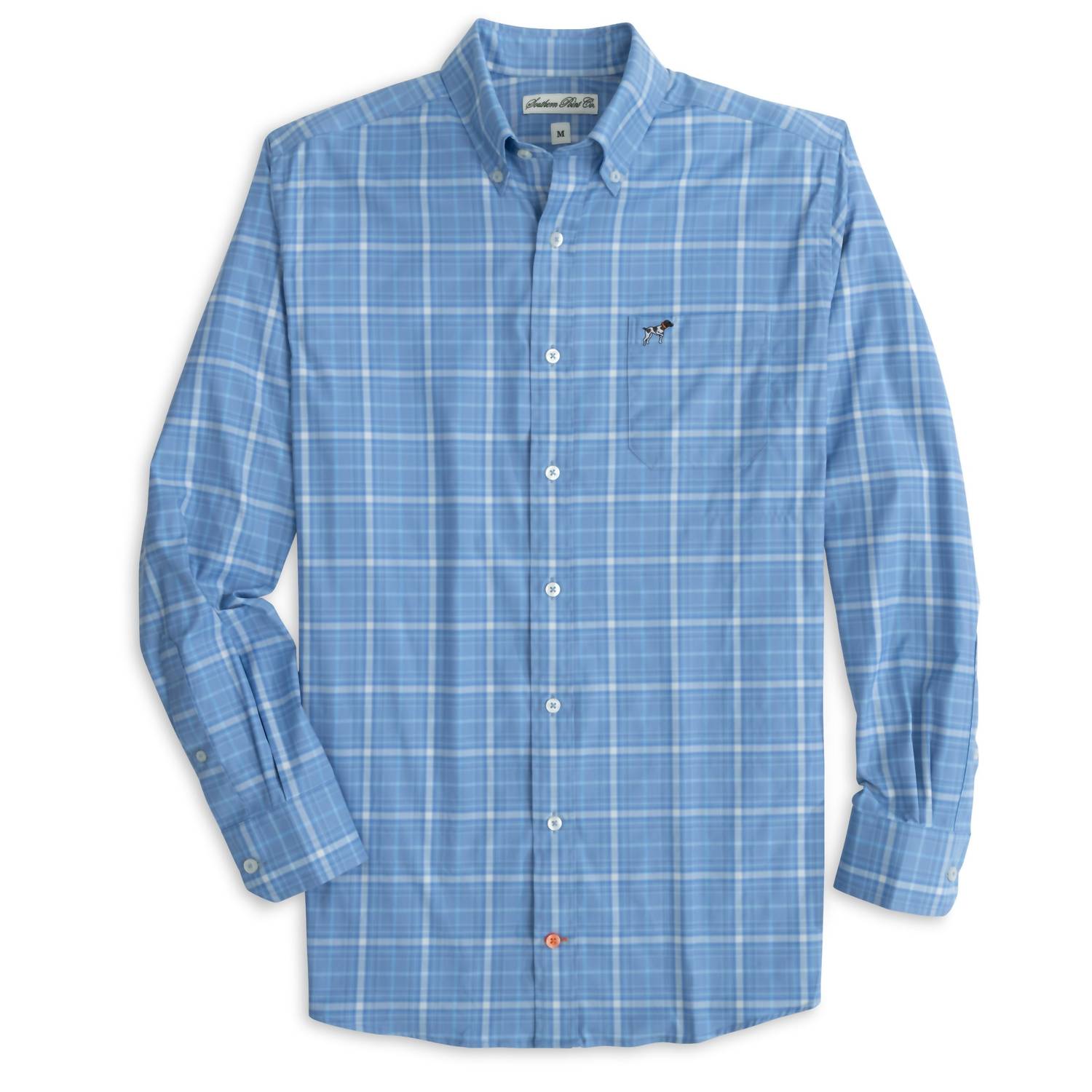 

Рубашка Hadley Performance в цвете Blanton Blue Southern Point Co.