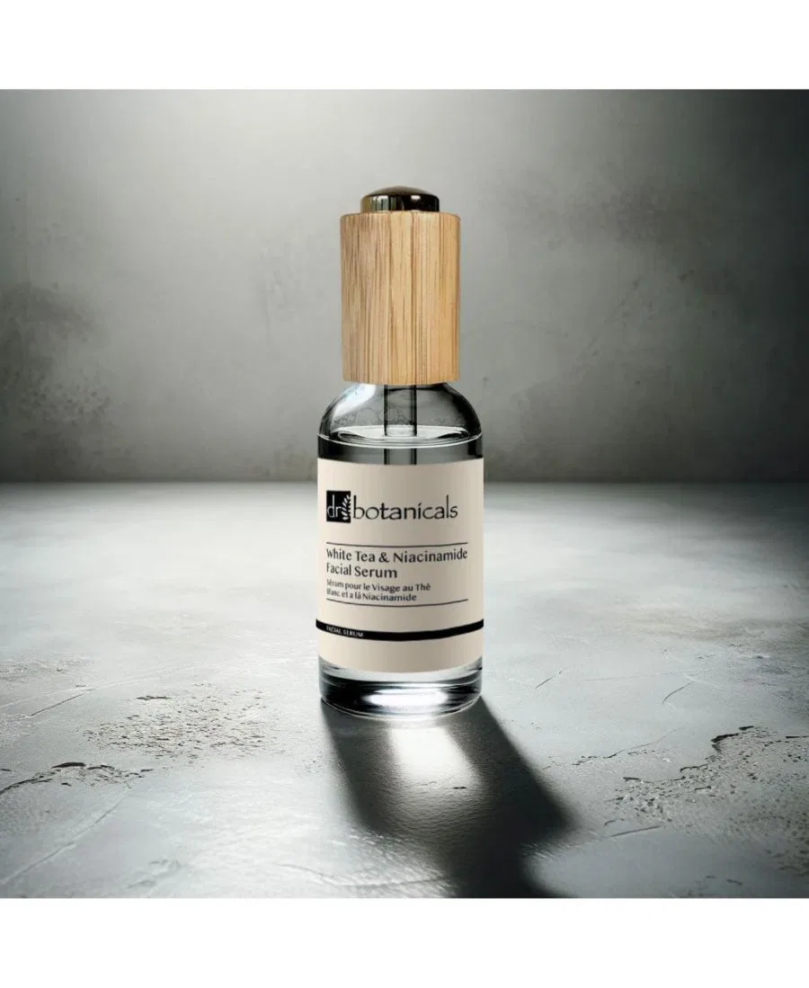 Сыворотка Dr. Botanicals — Для лица с белым чаем и ниацинамидом, 30 мл — фото 2