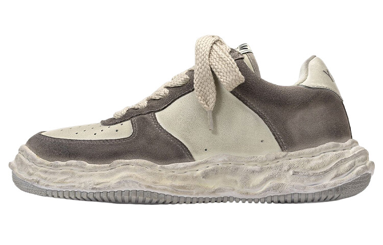 

Maison Wayne OG Sole DR Кожа Низкий Винтаж Белый Mihara Yasuhiro