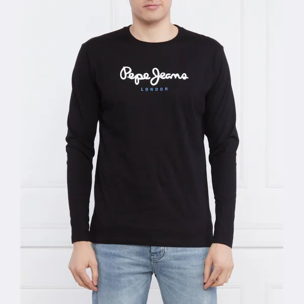 

Классический крой с длинным рукавом Pepe Jeans London, черный