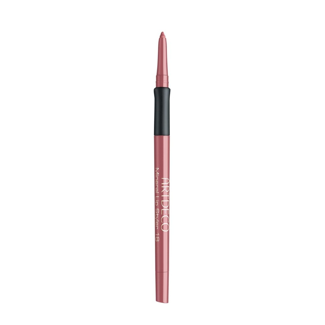 

Карандаш для губ mineral lip styler Artdeco, 18 - mineral english rose, вес 0.4 гр.
