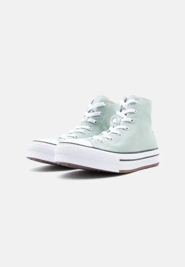 Кроссовки Converse Chuck Taylor All Star Lift Platform High Top Trainers, тимьян/белый/натуральный слоновая кость — фото 2
