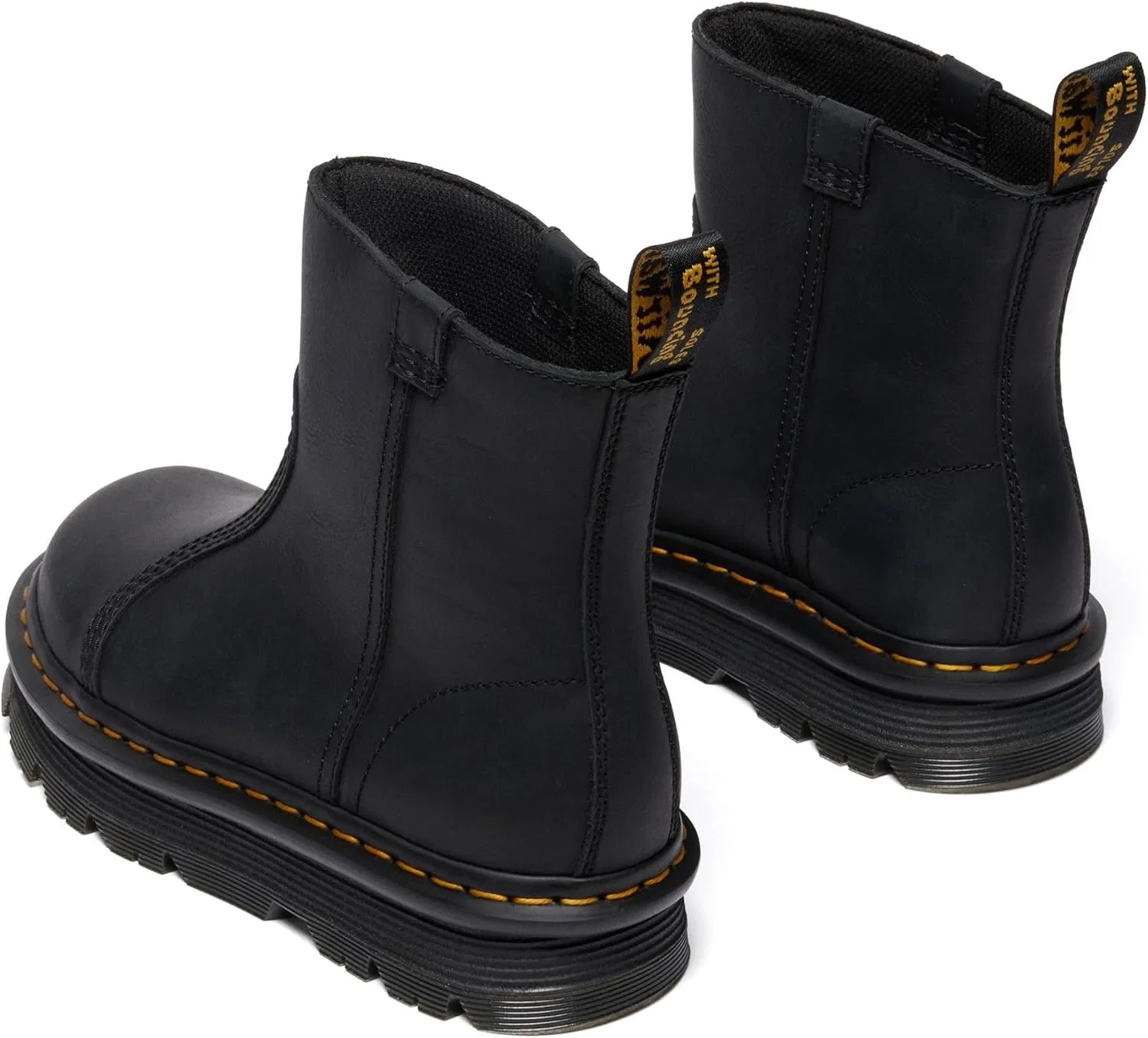 Мужские ботинки Dr. Martens Zebzag Rigger Black Wyoming Platform — фото 4