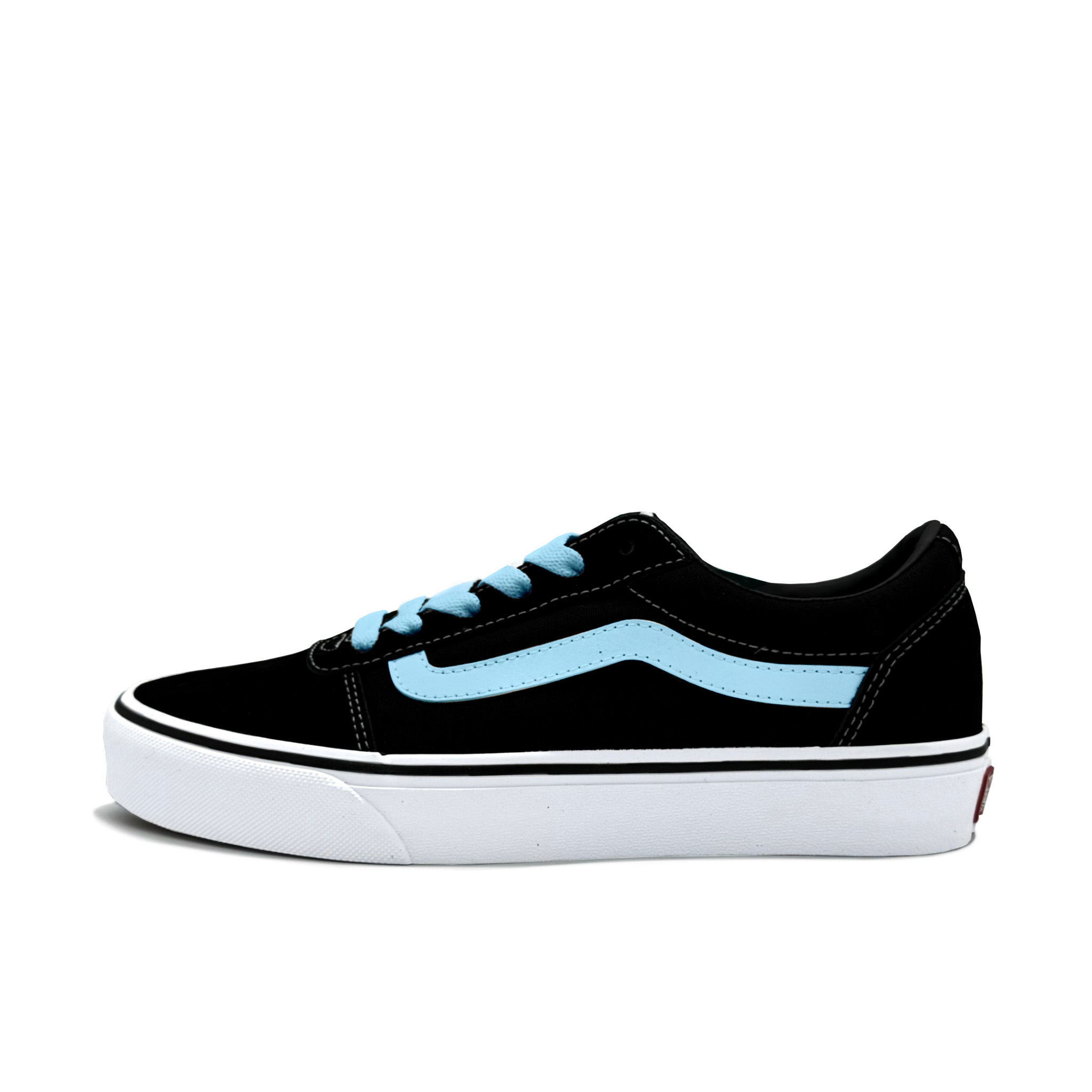 

Vans Износостойкие низкие мужские кроссовки для скейтбординга Ward, небесно-голубые