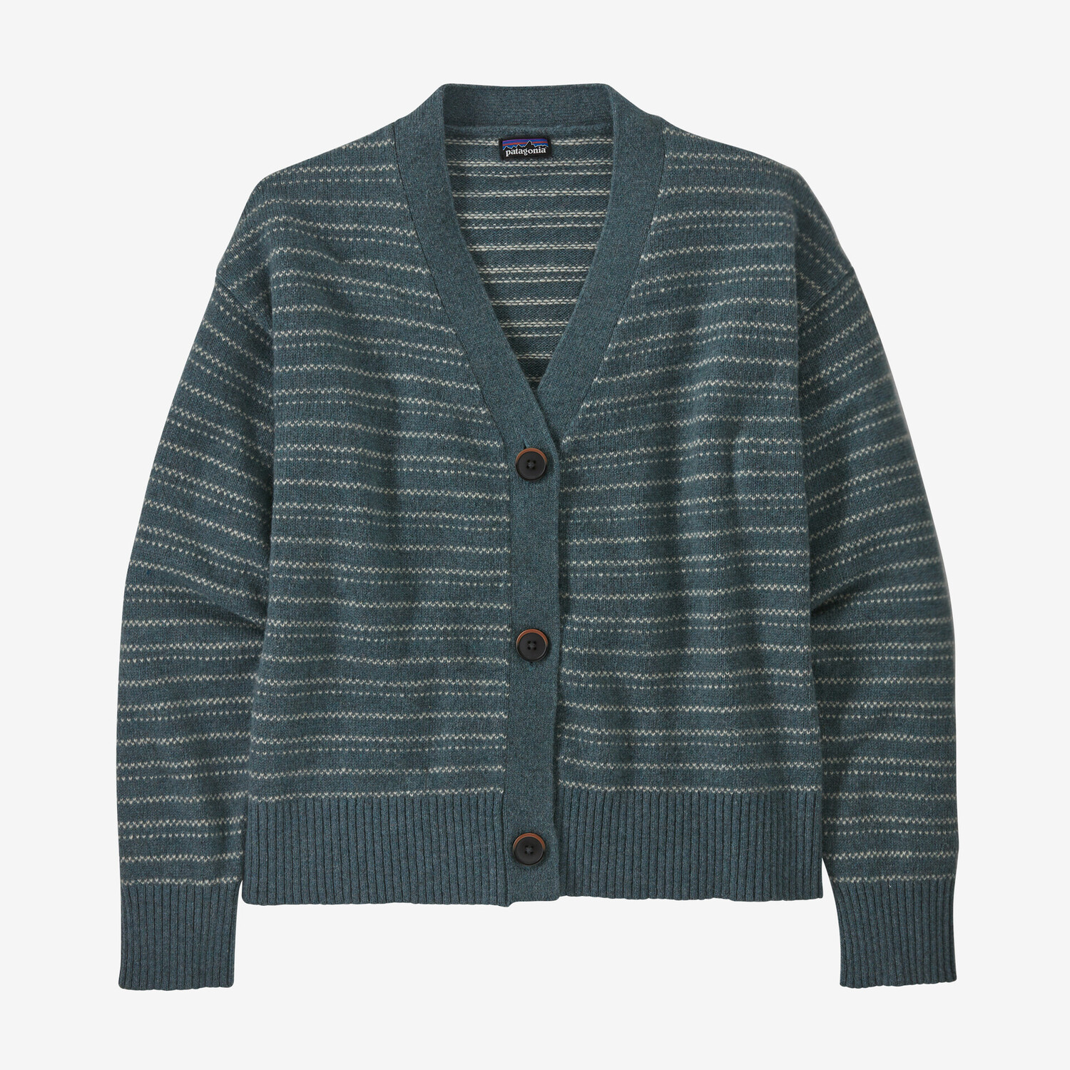 

Женский кардиган из переработанной шерсти Patagonia, зеленый