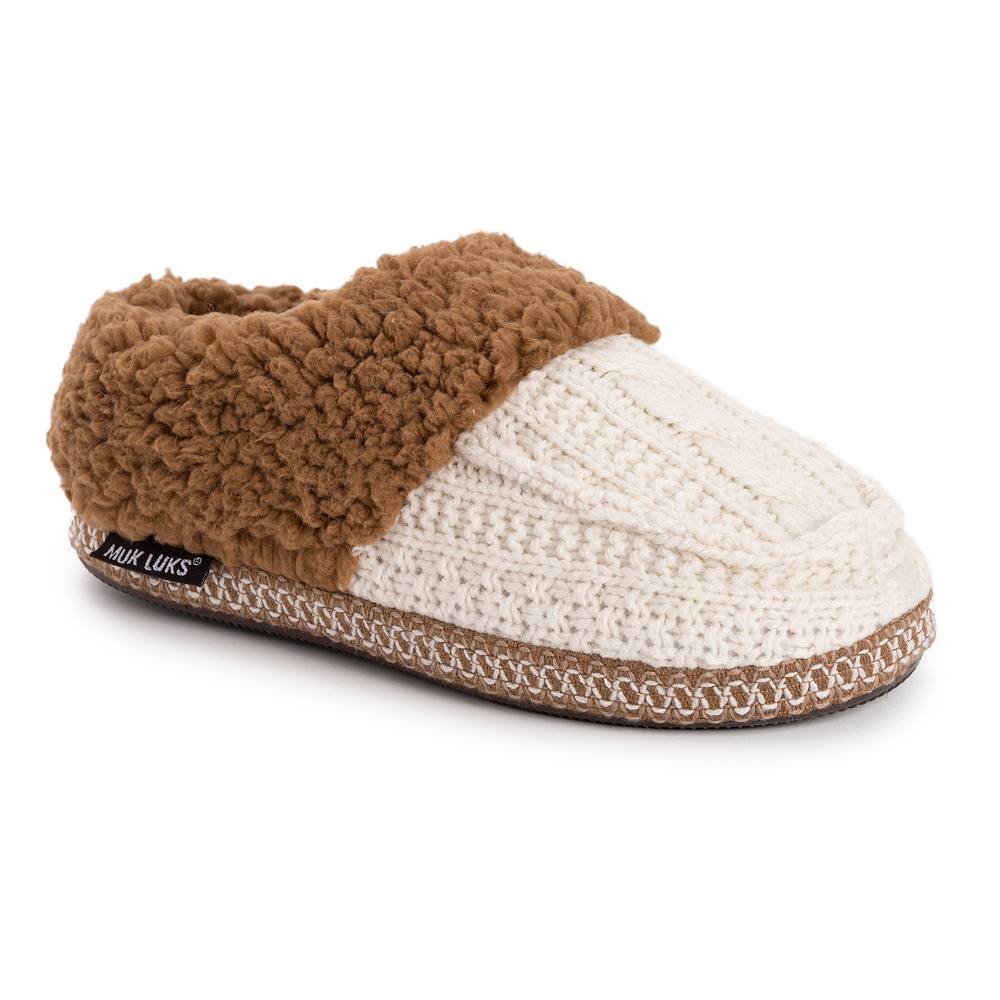 

Женские тапочки MUK LUKS Moselle Clog, цвет Ivory