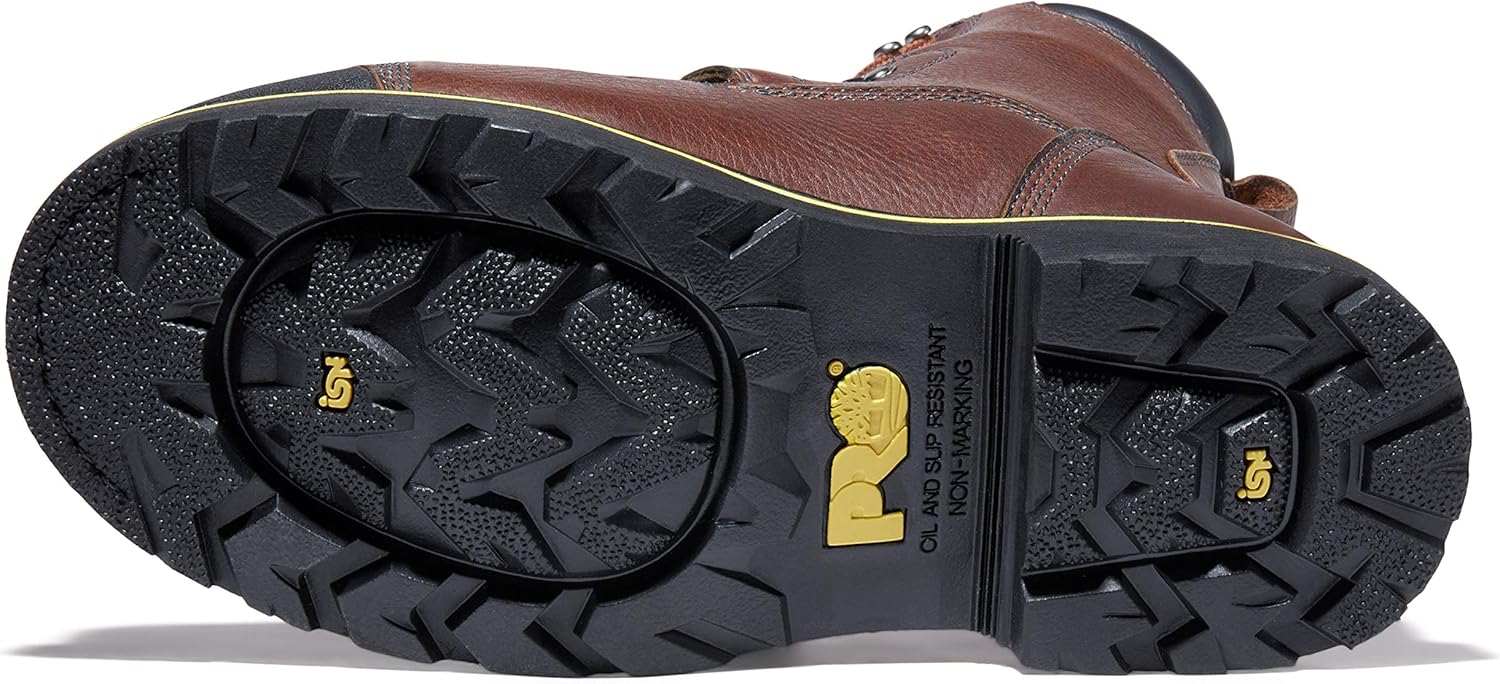 Мужские ботинки Timberland Bannack 9 с металлическим носком и внутренней защитой от проколов Timberland PRO, коричневый — фото 3