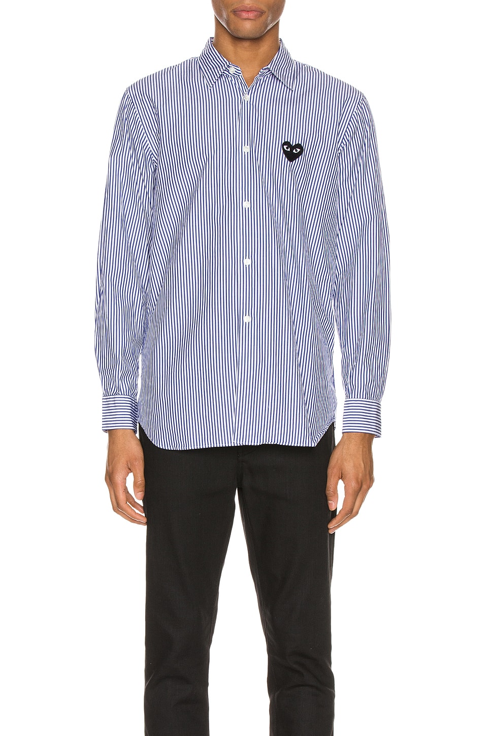 

Полосатая рубашка Comme Des Garcons Play, Stripe