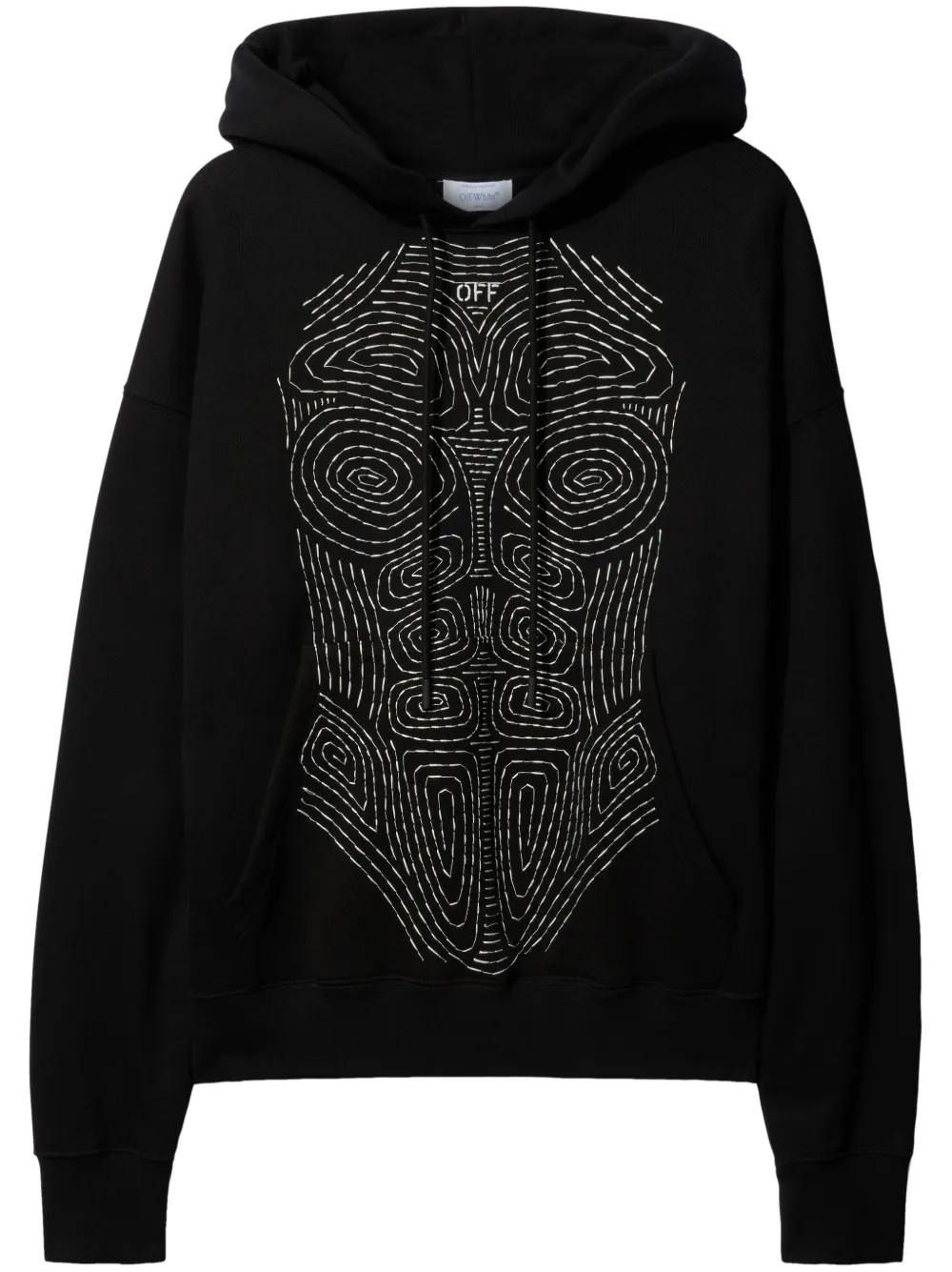 Худи Body Stitch OFF-WHITE, черный
