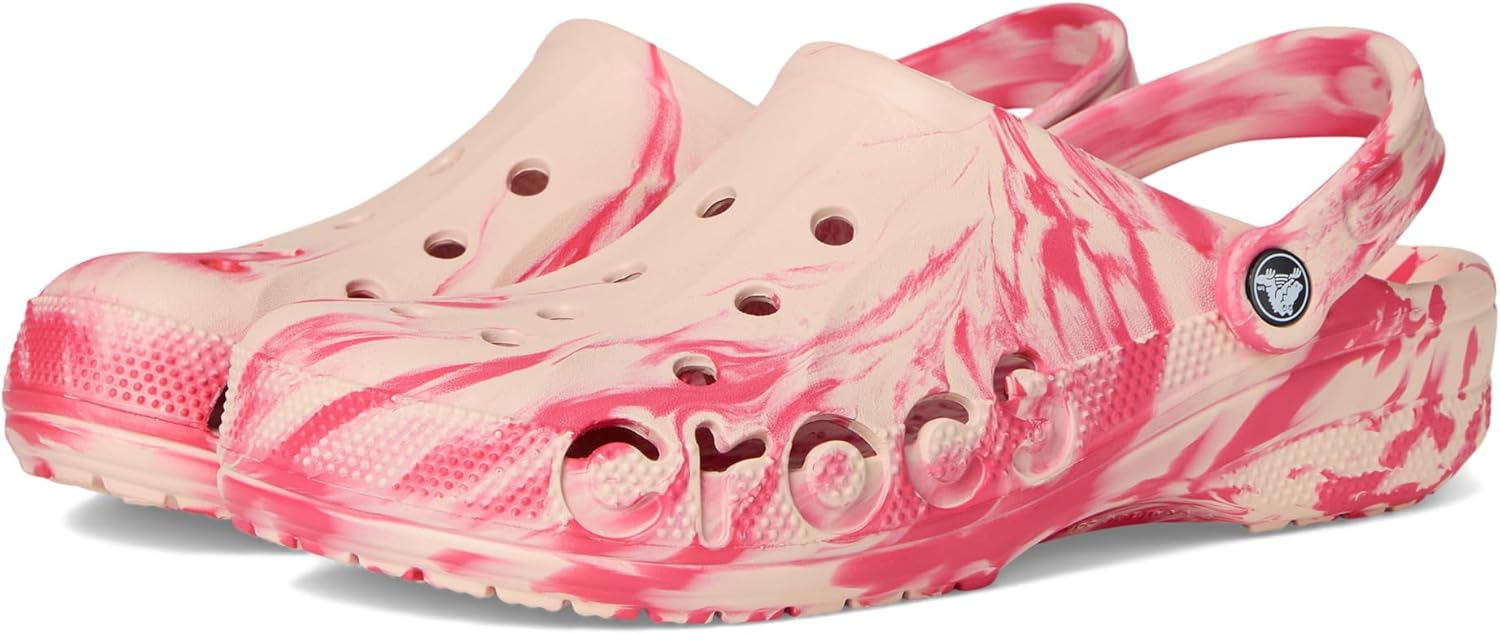 

Сабо унисекс Adult Via Clogs, обувь без шнурков для мужчин и женщин Crocs, розовый