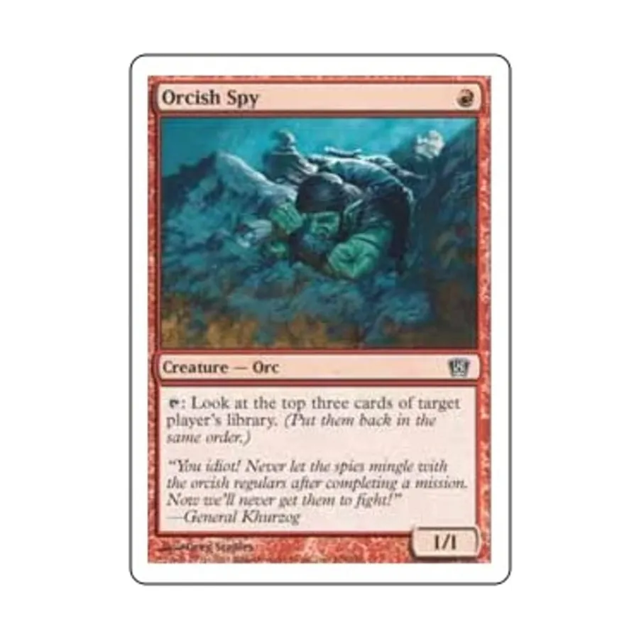 

CCG Оркский шпион (клавиша C), MTG - 8th Edition
