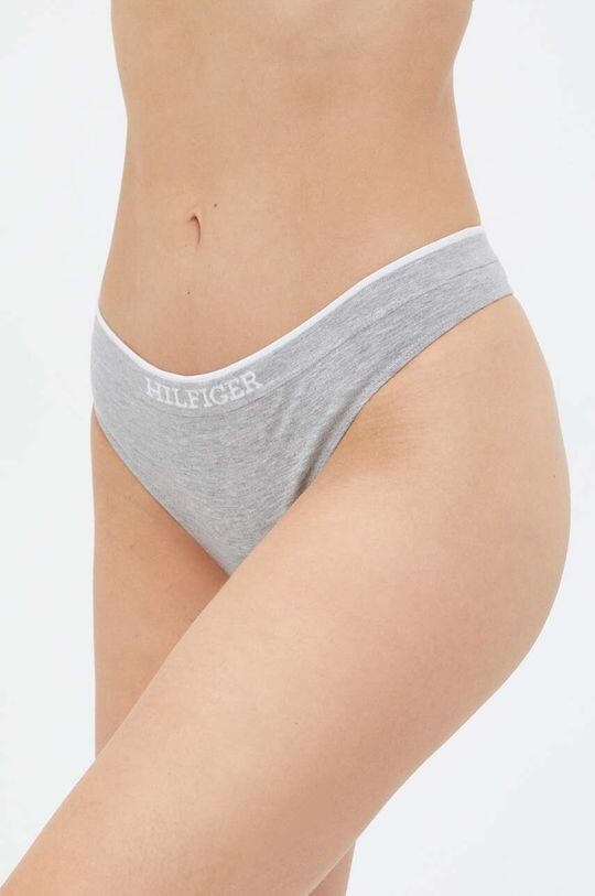 

Шлепки Tommy Hilfiger, серый