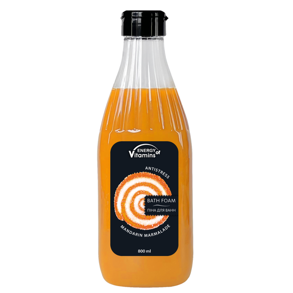 

Пена для ванны коктейльная мандарин, 800 мл Energy Of Vitamins