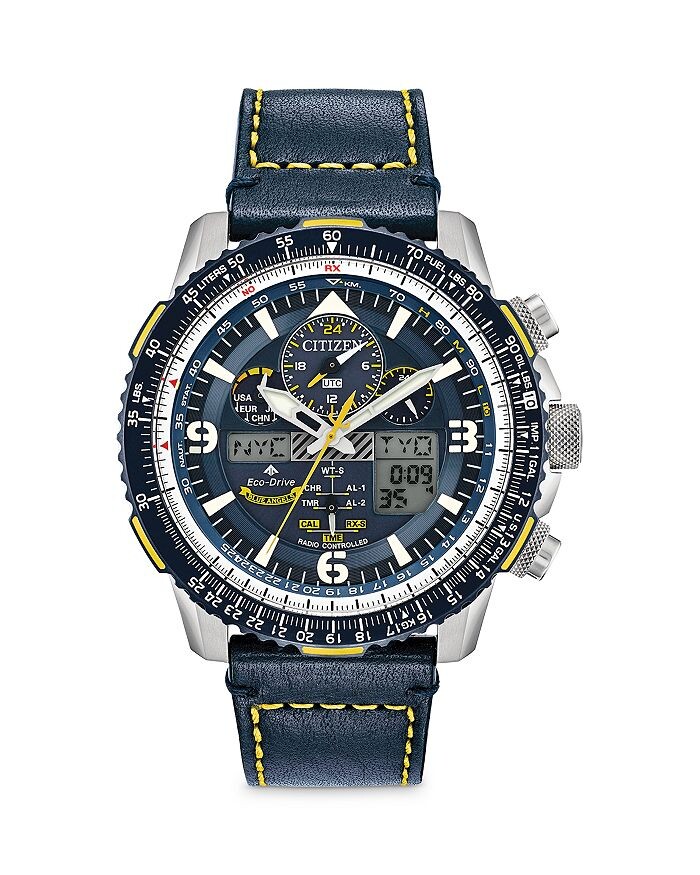 

Часы Citizen Eco-Drive Promaster Blue Angels Skyhawk A-T, 45 мм, синий