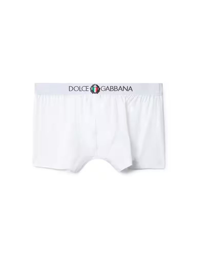 

Боксеры из эластичного хлопка Dolce & Gabbana, цвет Bianco Ottico