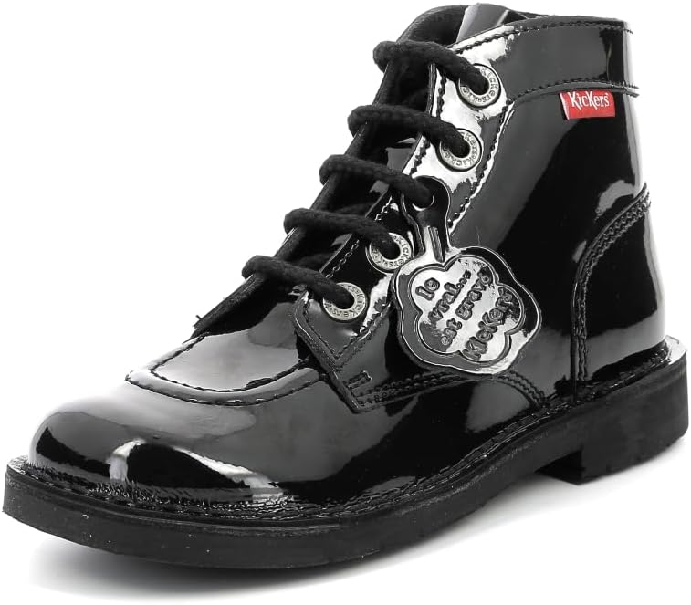 

Ботинки Kickers для мальчиков, свободного кроя, черный