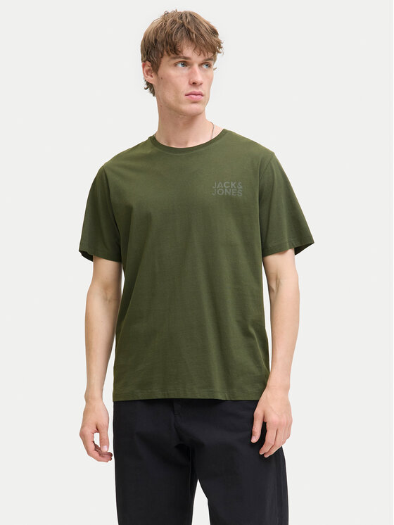 

Футболка standard fit Corp Logo 12151955 Jack&Jones, зелёный