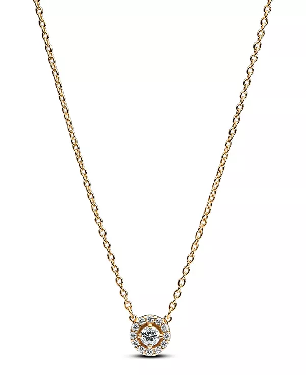 

Ожерелье с позолоченным круглым кулоном-галло Pandora, gold