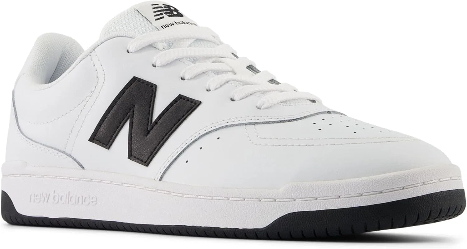 Мужские кроссовки New Balance BB80, белый/черный — фото 2