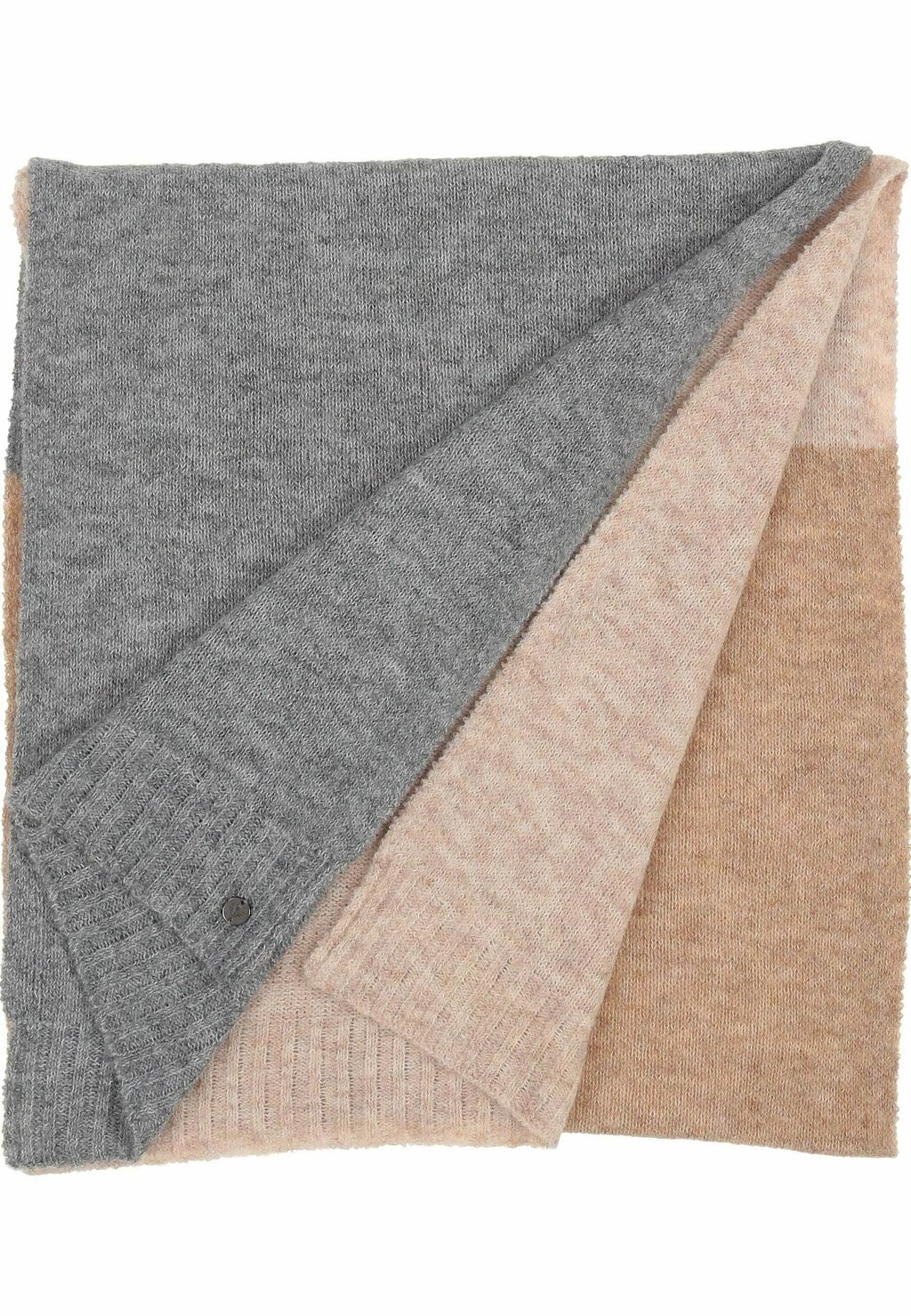 

Шарф BLOCK STRIPES FRAAS, коричневый