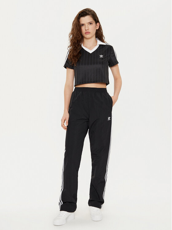 Облегающая футболка adicolor Football Jacquard JD2606 Adidas, черный — фото 2