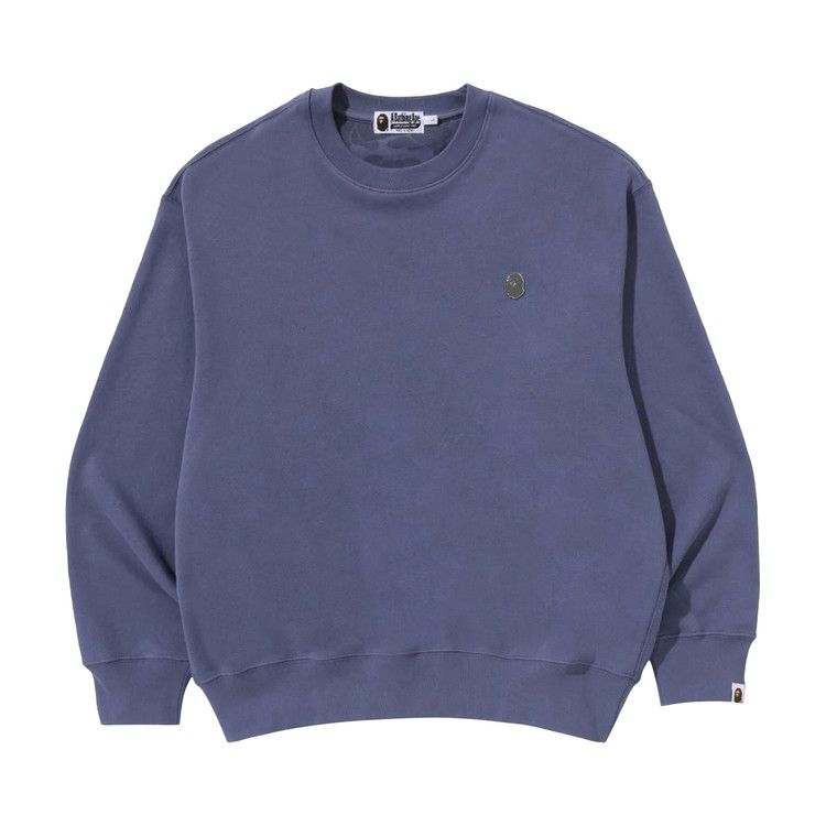 

Толстовка BAPE One Point Relax Fit Crewneck Sweatshirt, Charcoal