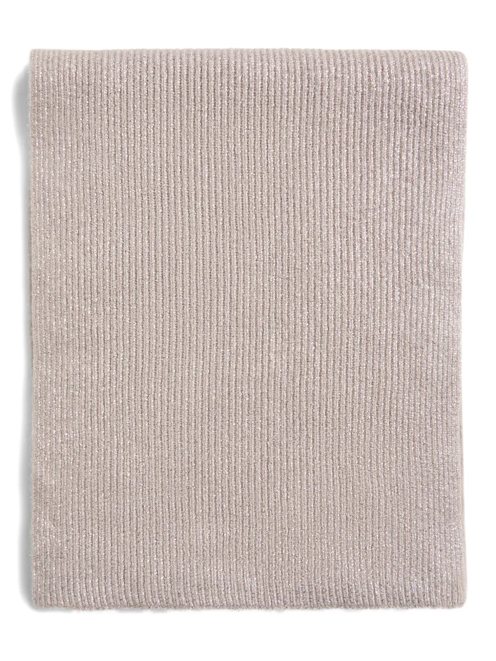 

Кашемировый шарф в рубчик Brunello Cucinelli Kids, розовый