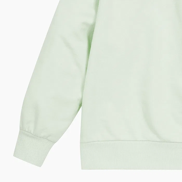 Детский мятный свитшот с логотипом от Benetton Kids — фото 4
