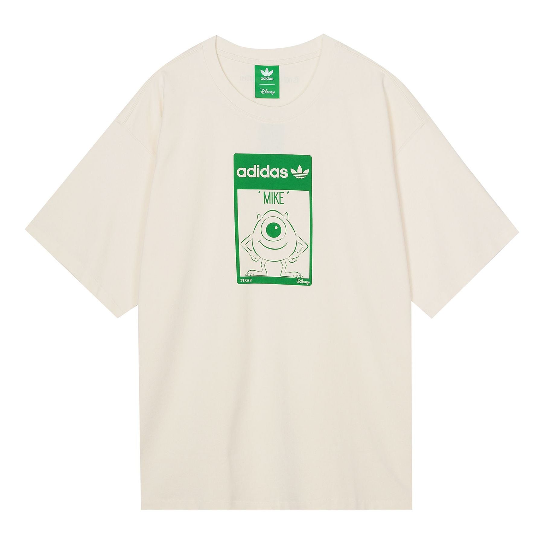 

Футболка adidas originals x Disney Mike Printed Unisex Creamy-white GP3393, кремовый