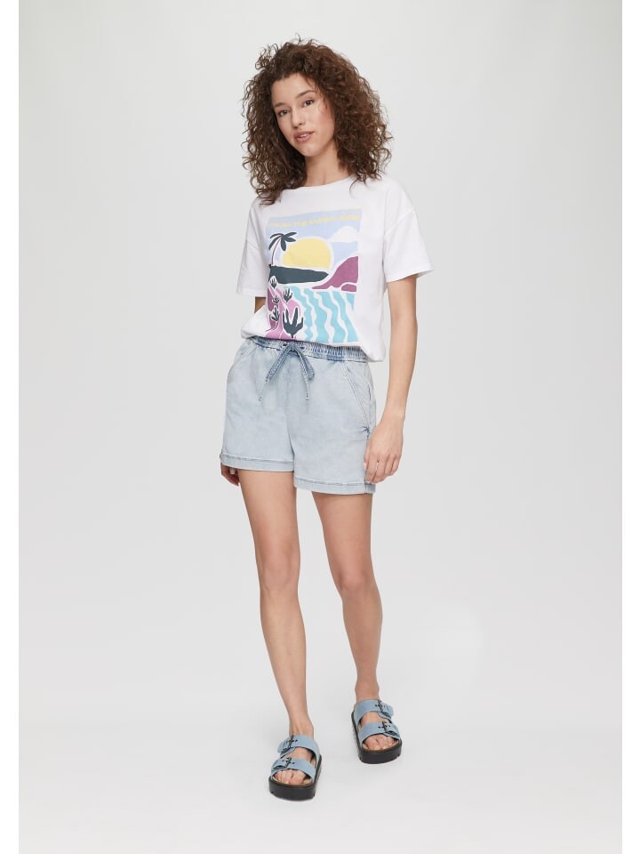 

Шорты QS Jeans-Hose kurz, синий
