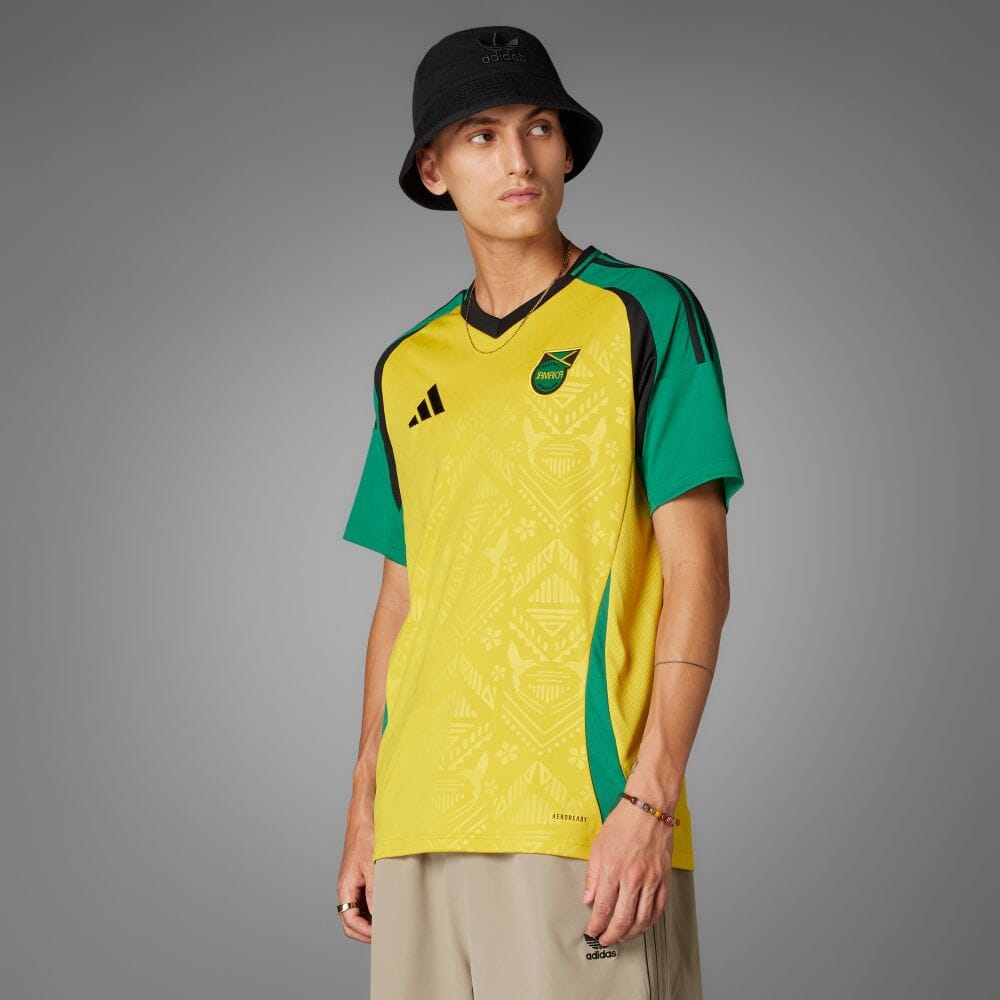 

Униформа Adidas Jamaica 24 Home Jersey, цвет Hazy Yellow