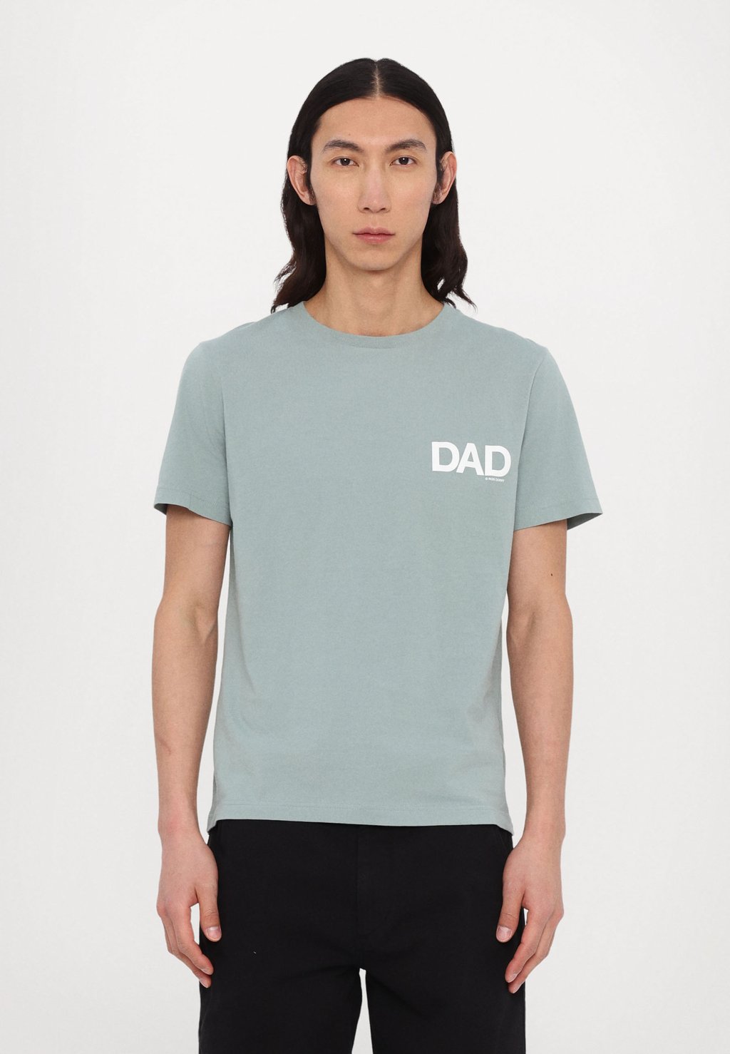 

Футболка с принтом Ron Dorff, синий