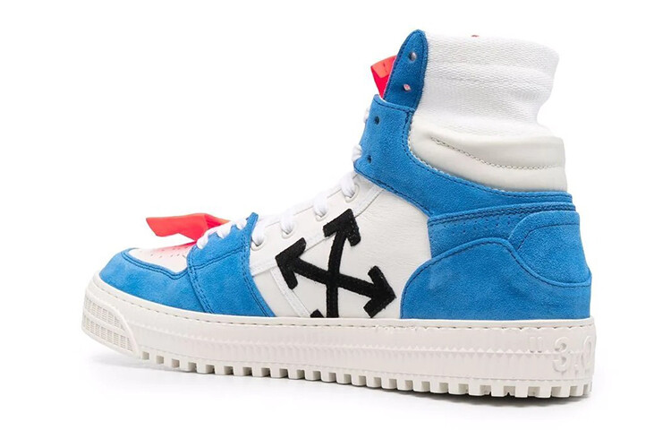 Кроссовки мужские Off-White Off-Court для скейтбординга, белый / синий — фото 3