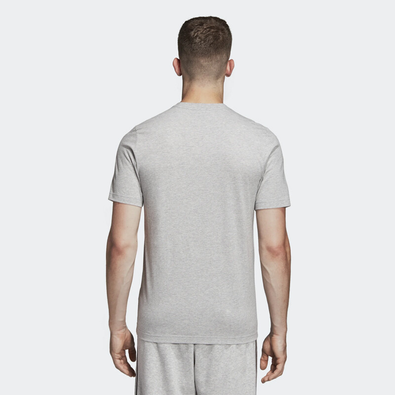 ESSENTIALS Футболка мужская Adidas, цвет Set of 2 (medium hemp ash) — фото 4