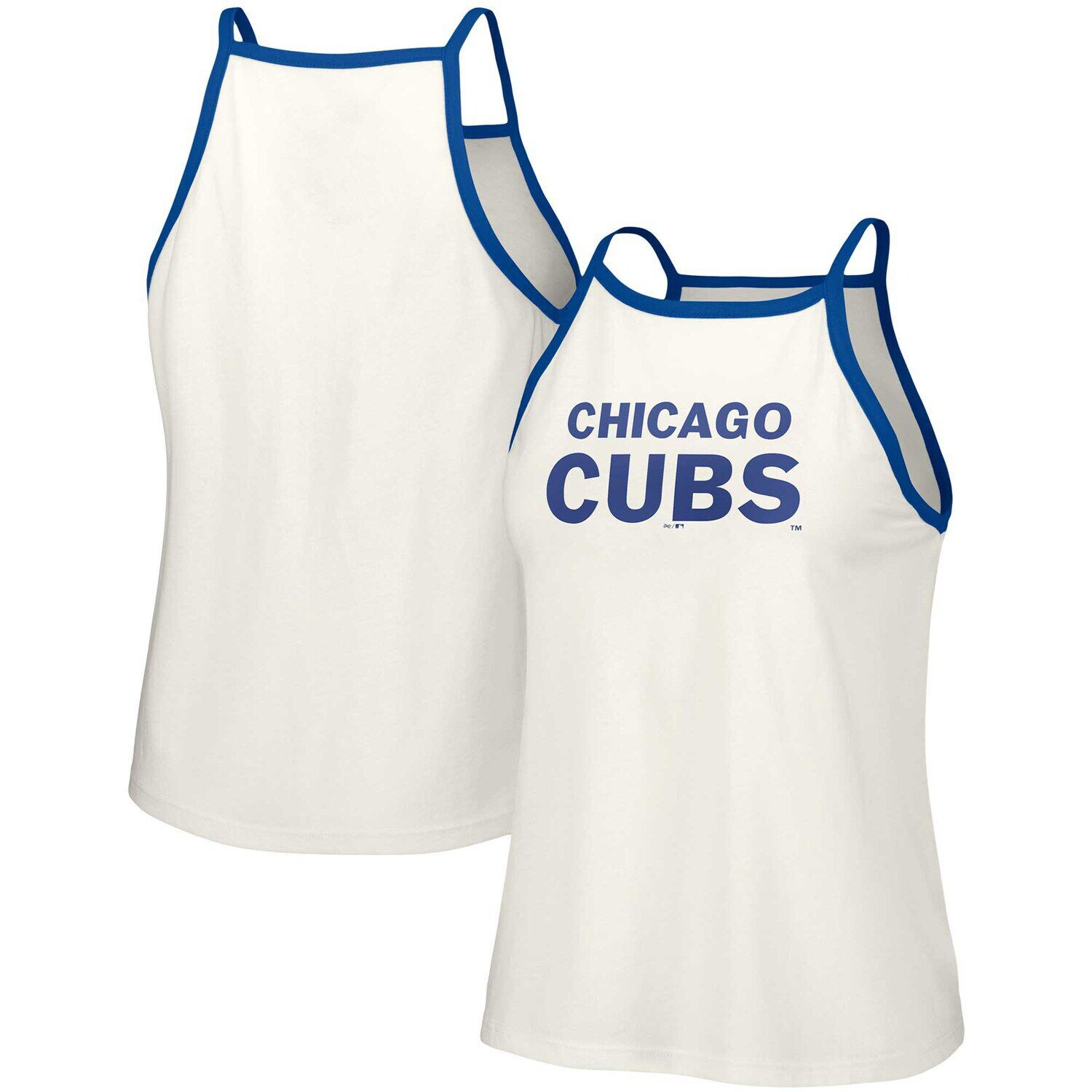 

Женская белая майка с лямкой на бретельках Nadine Chicago Cubs в стиле Lusso, Белый, Женская белая майка с лямкой на бретельках Nadine Chicago Cubs в стиле Lusso