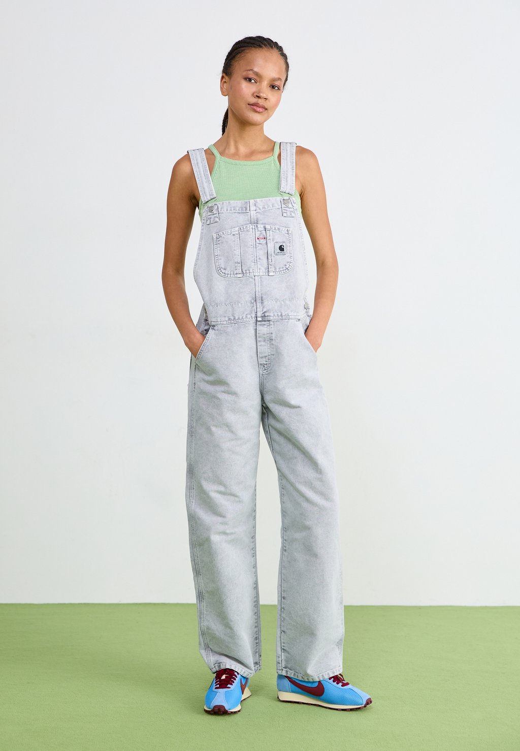 

Комбинезон BIB OVERALL STRAIGHT Carhartt WIP, серый