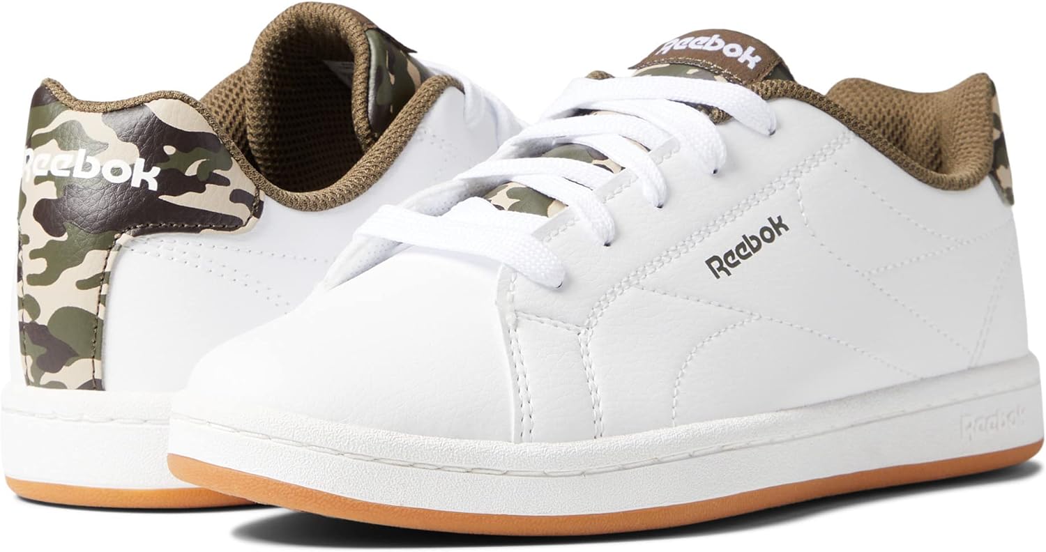 Кроссовки Reebok Unisex-Child Complete Clean 2.0, белый/зеленый — фото 2