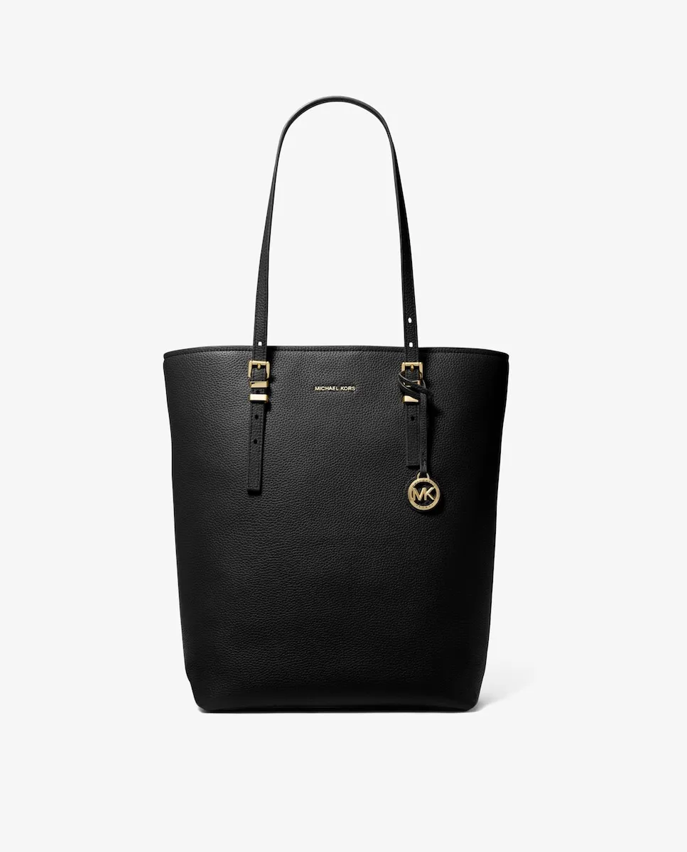 

Сумка-тоут Quinn из зернистой кожи Michael Michael Kors, черный