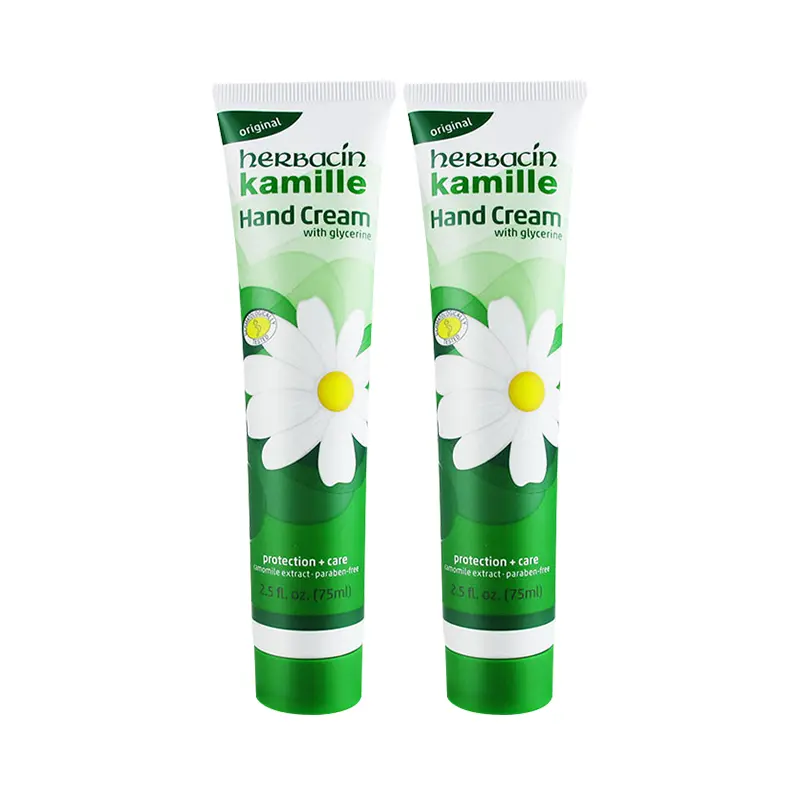 Крем для рук Little Chamomile Classic с цитрусовым ароматом, увлажняющий, защита от трещин, питательный Herbacin — фото 3