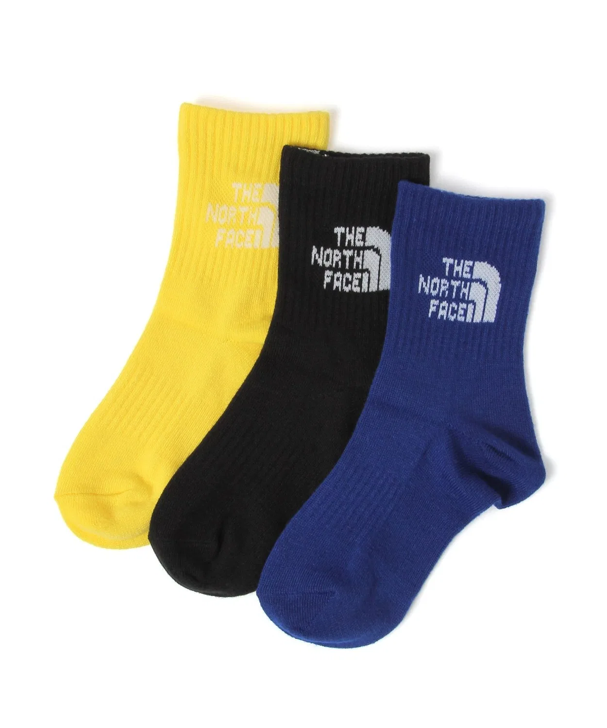 Носки детские 3 пары THE NORTH FACE логотип
