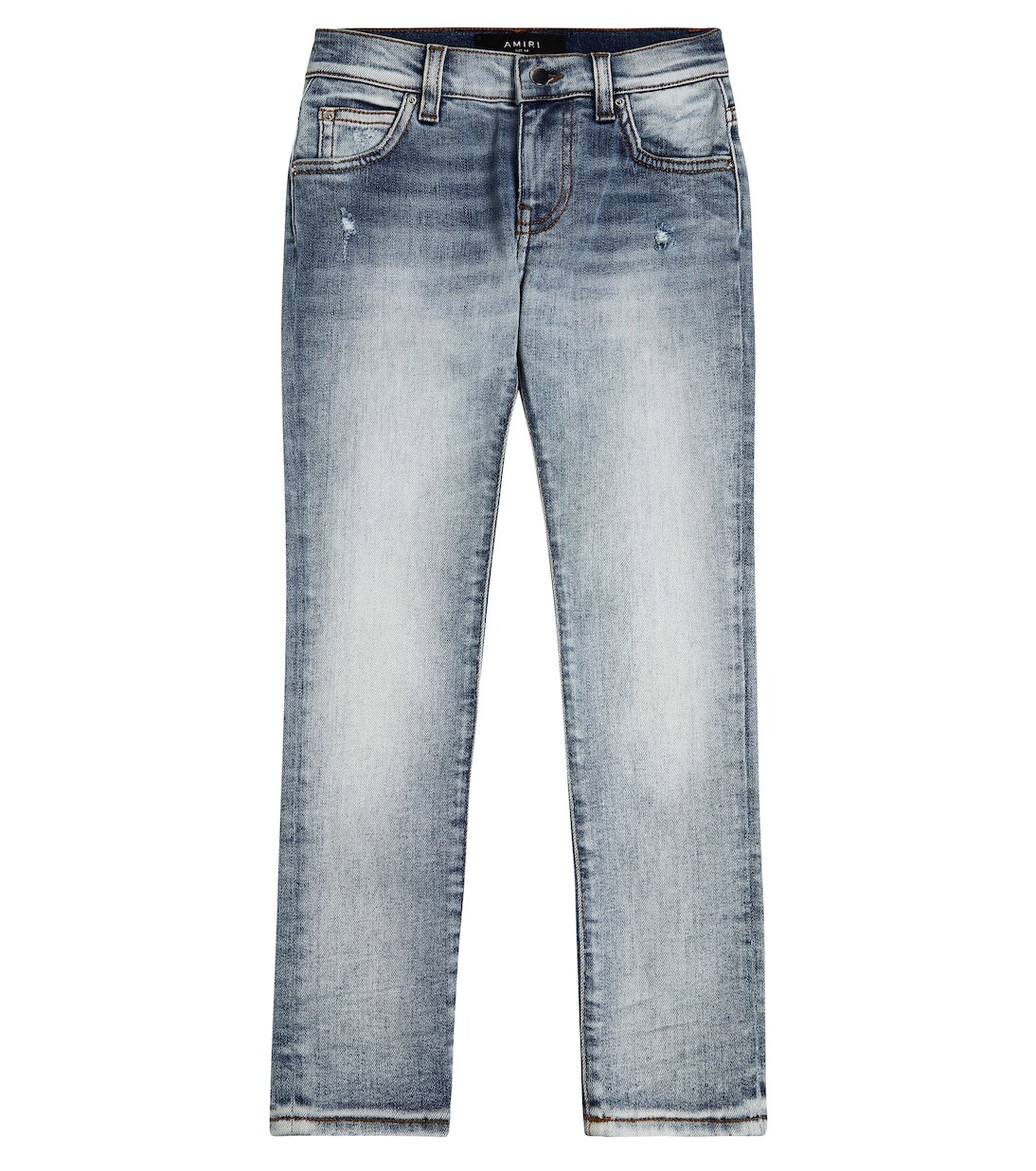 

Джинсы скинни stack Amiri Kids, синий