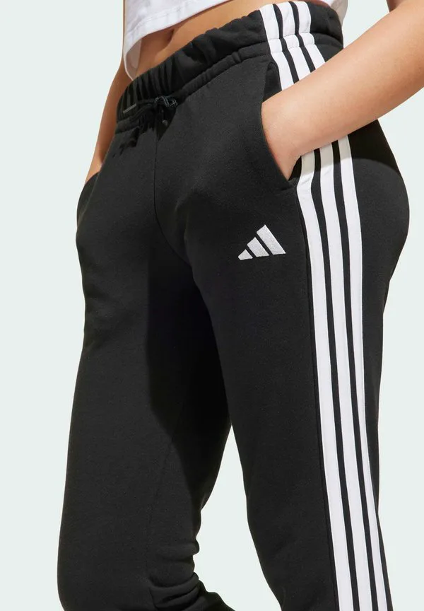 Основные спортивные штаны Adidas Sportswear, Black White — фото 3