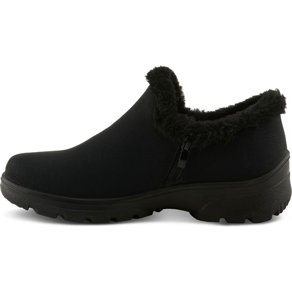 Сабо Bamabari slip-on для холодной погоды Flexus, черный — фото 3