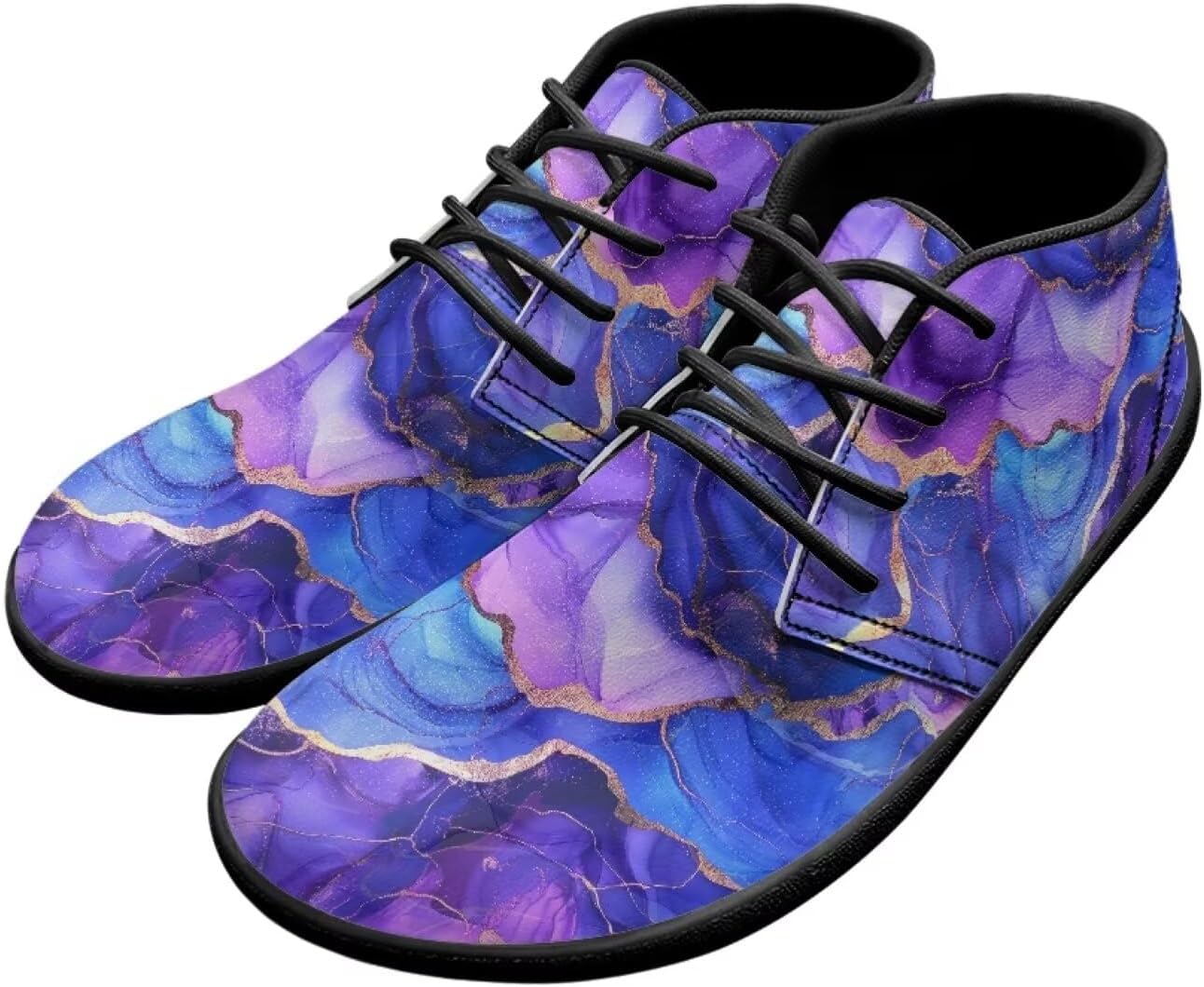 

Мужские ботинки Forchrinse с принтом красивого розового неба, повседневные кроссовки, шнуровка, средние чукка-ботинки, размеры US 6-14, для офиса, работы, вечеринки, путешествий